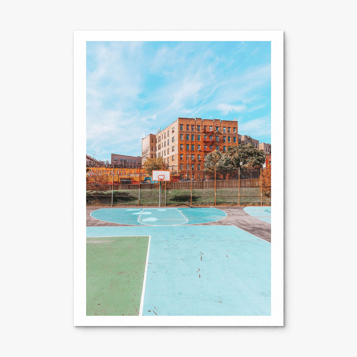 The Bronx Photo No 1 Poster, print only (unframed), white border