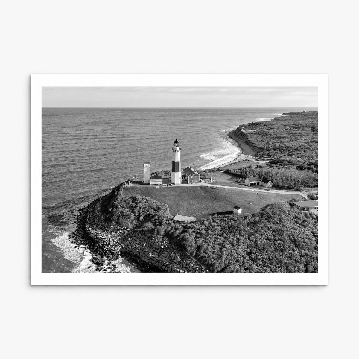 The Hamptons Photo Poster, print only (unframed), white border