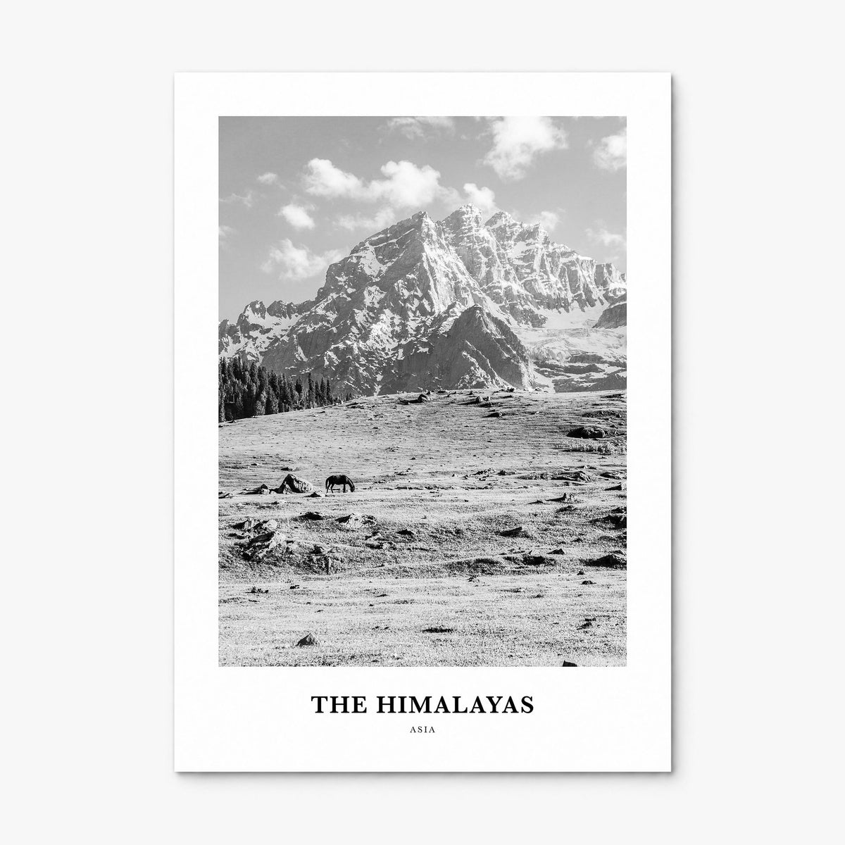 The Himalayas Classic Poster, print only (unframed)