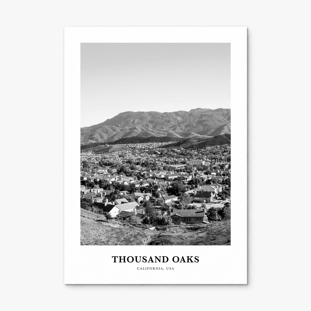 Thousand Oaks Classic Poster, print only (unframed)