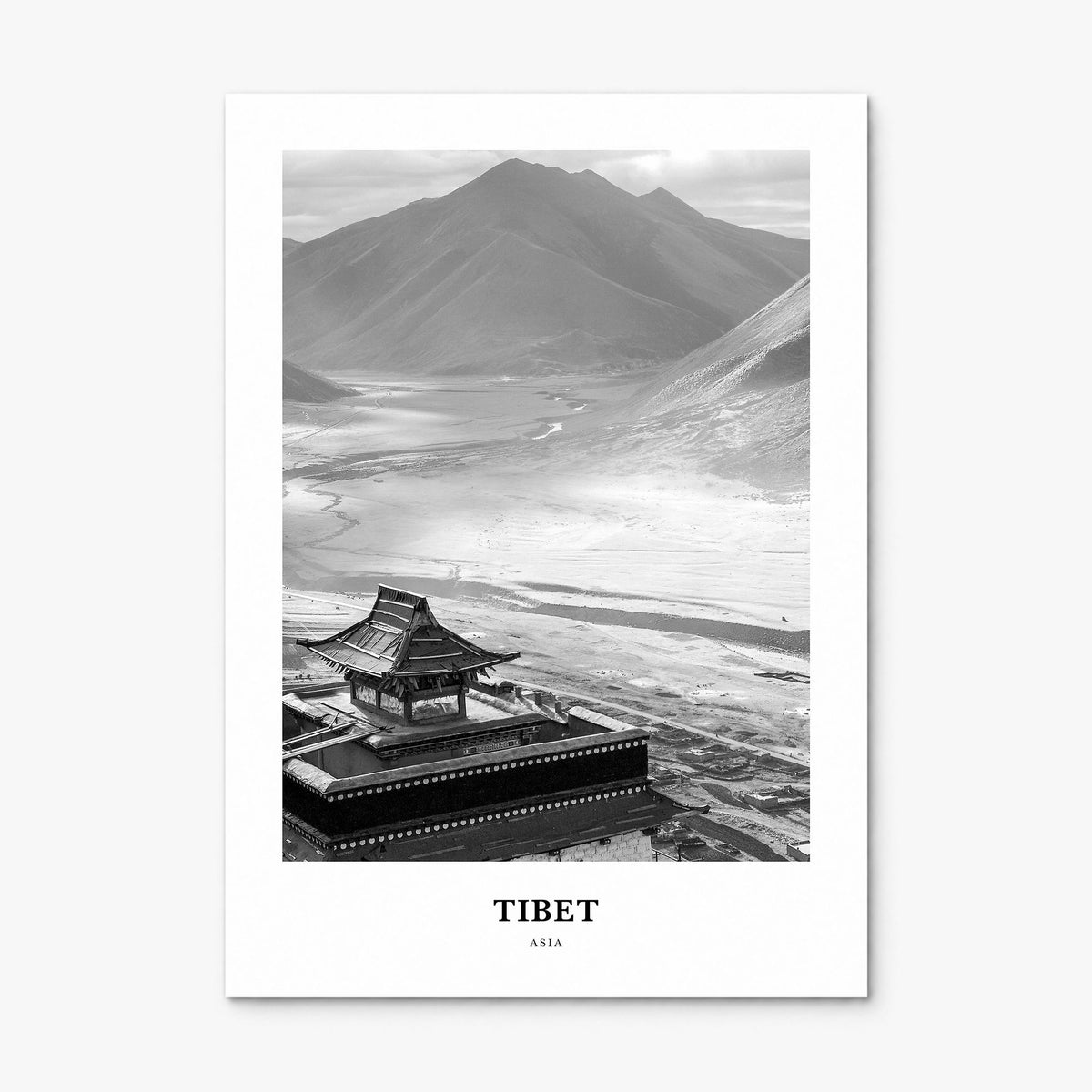 Tibet Classic Poster, print only (unframed)