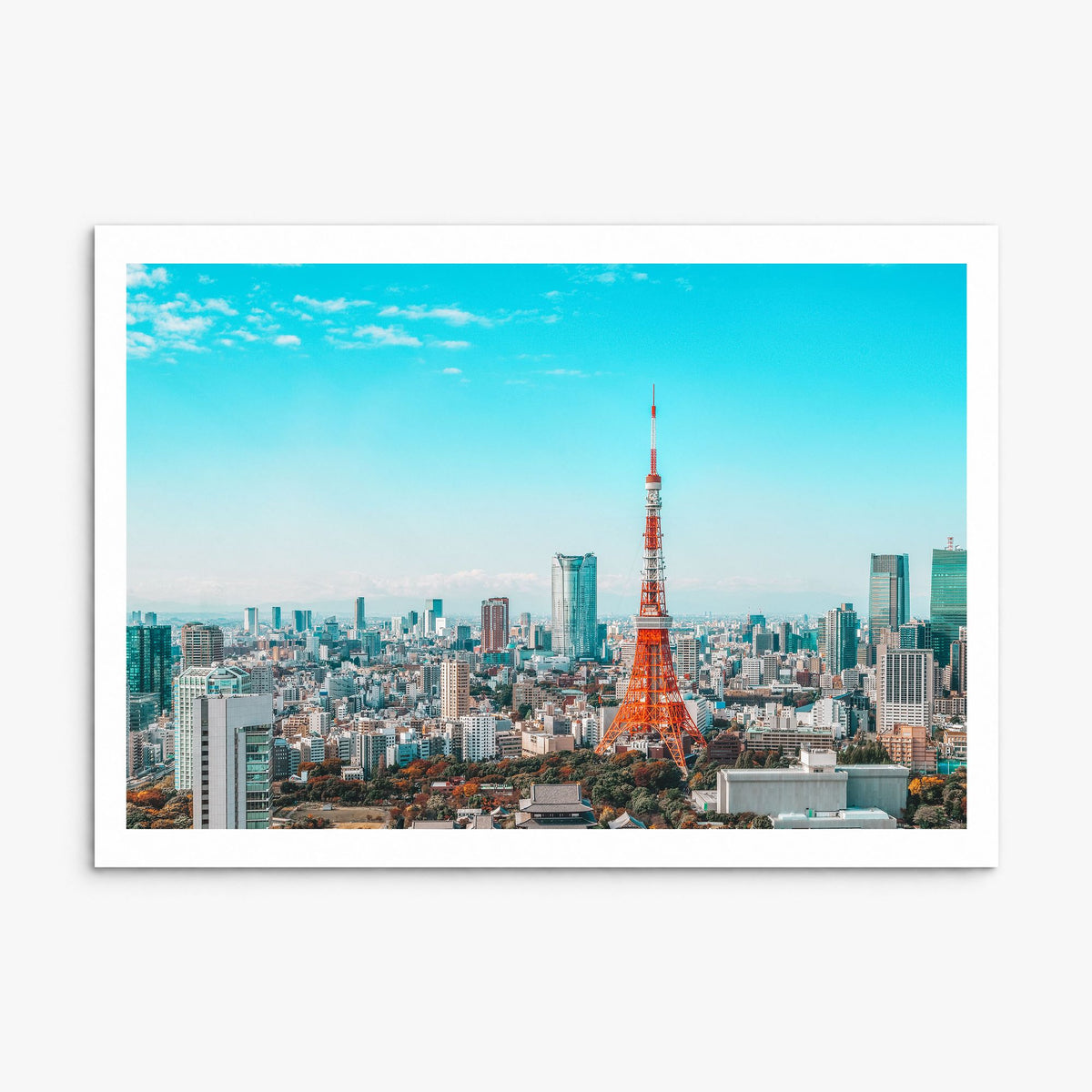 Tokyo Photo Poster, print only (unframed), white border