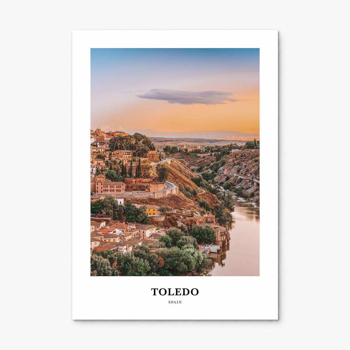 Toledo, Spain Classic Poster, print only (unframed)