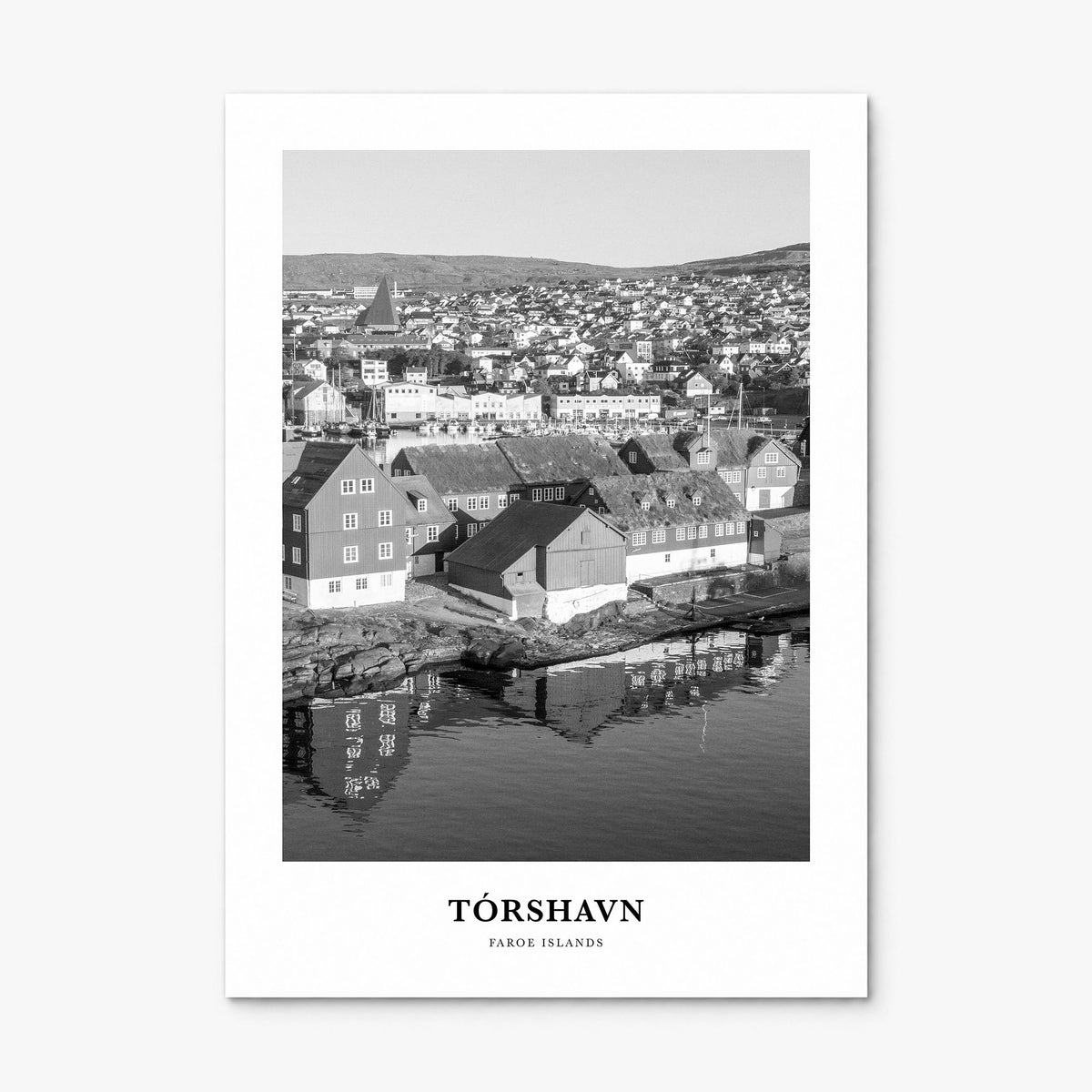 Tórshavn Classic Poster, print only (unframed)