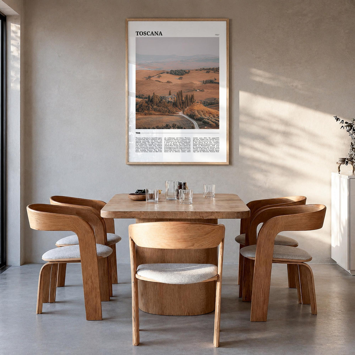 Tuscany Travel Poster