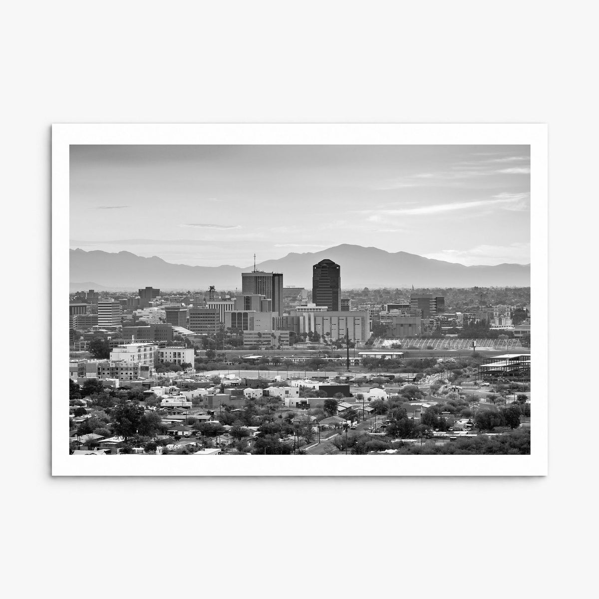 Tucson Photo Poster, print only (unframed), white border