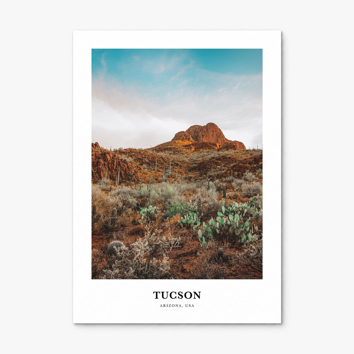 Tucson Classic No 3 Poster, print only (unframed)