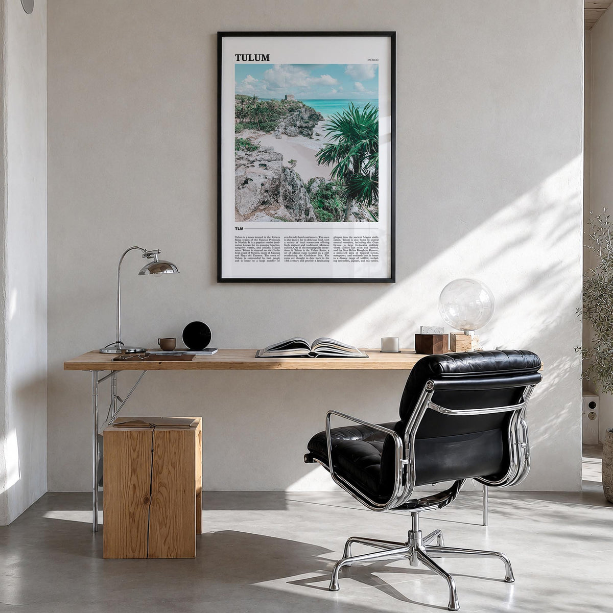 Tulum Travel Poster