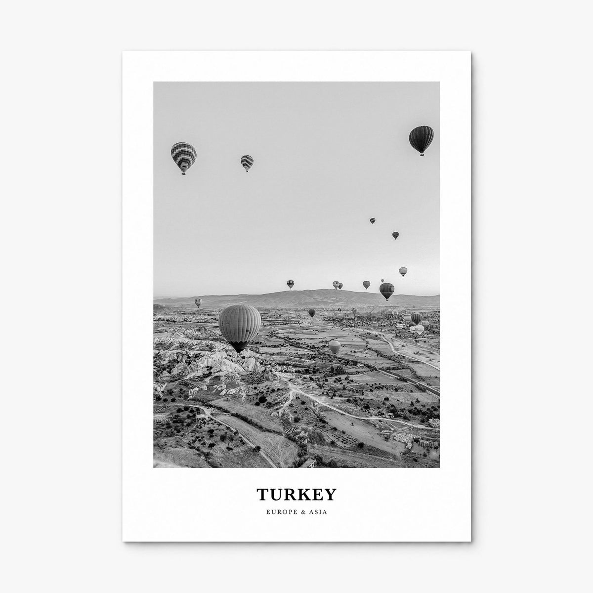 Turkey Classic Poster, print only (unframed)