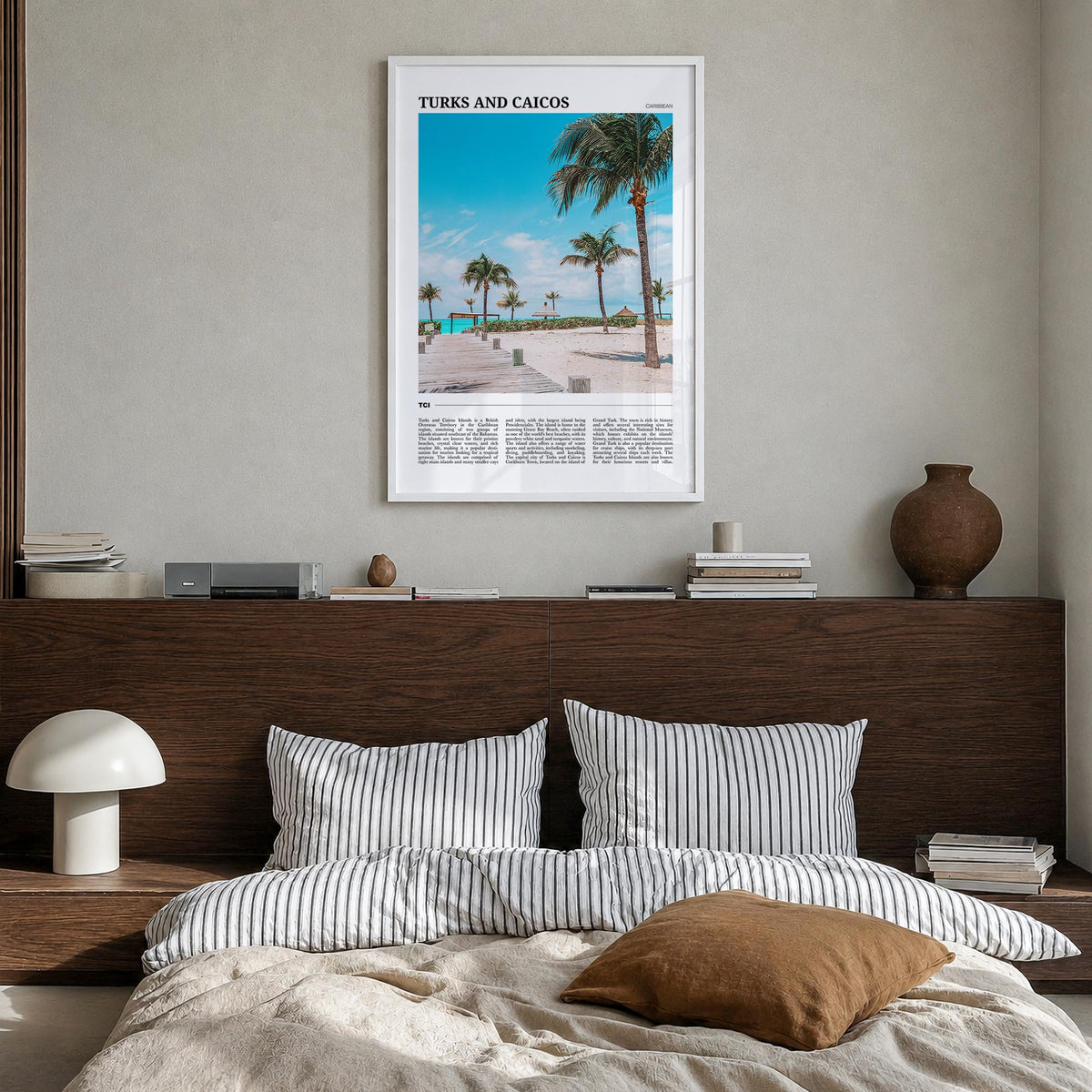Turks and Caicos Islands Travel Poster