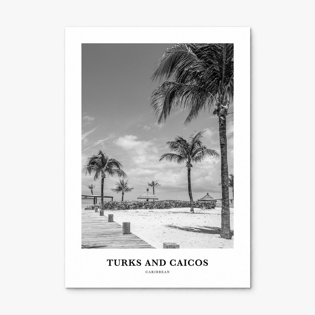 Turks and Caicos Islands Classic Poster, print only (unframed)