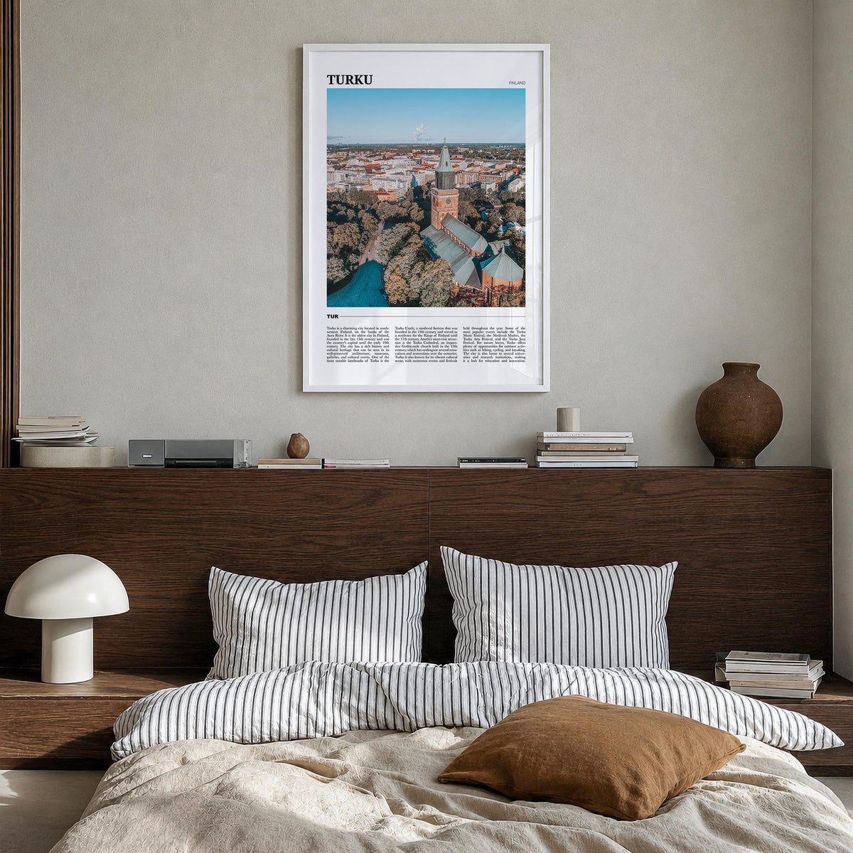 Turku Travel Poster