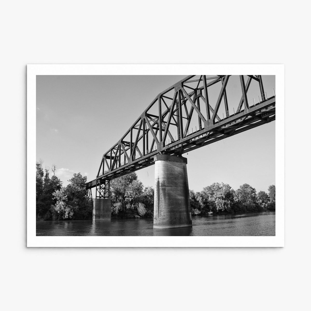 Tuscaloosa Photo Poster, print only (unframed), white border