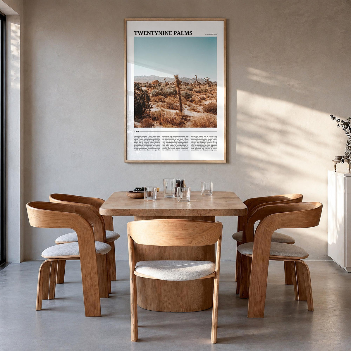 Twentynine Palms Travel Poster