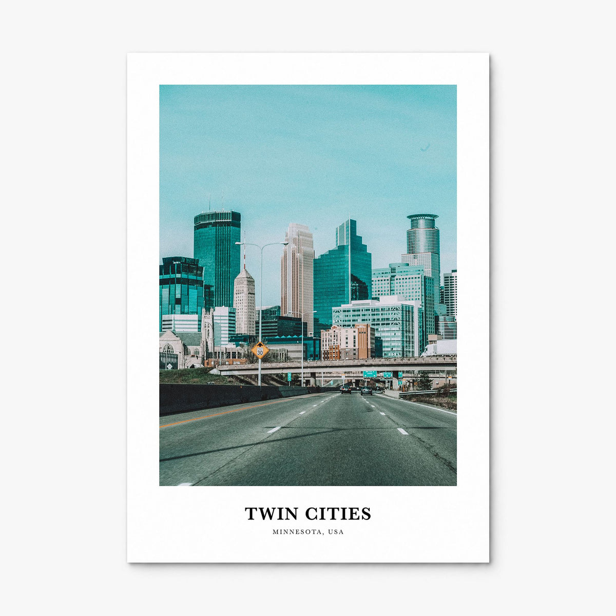 Twin Cities Classic Poster, print only (unframed)