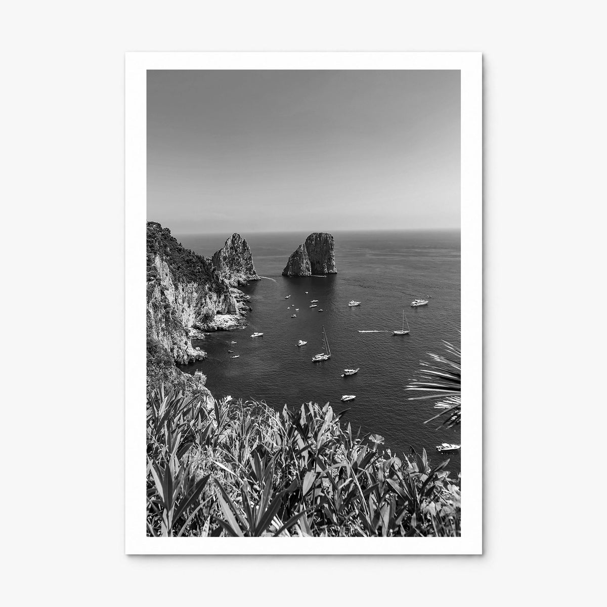 Tyrrhenian Sea Photo No 2 Poster, print only (unframed), white border