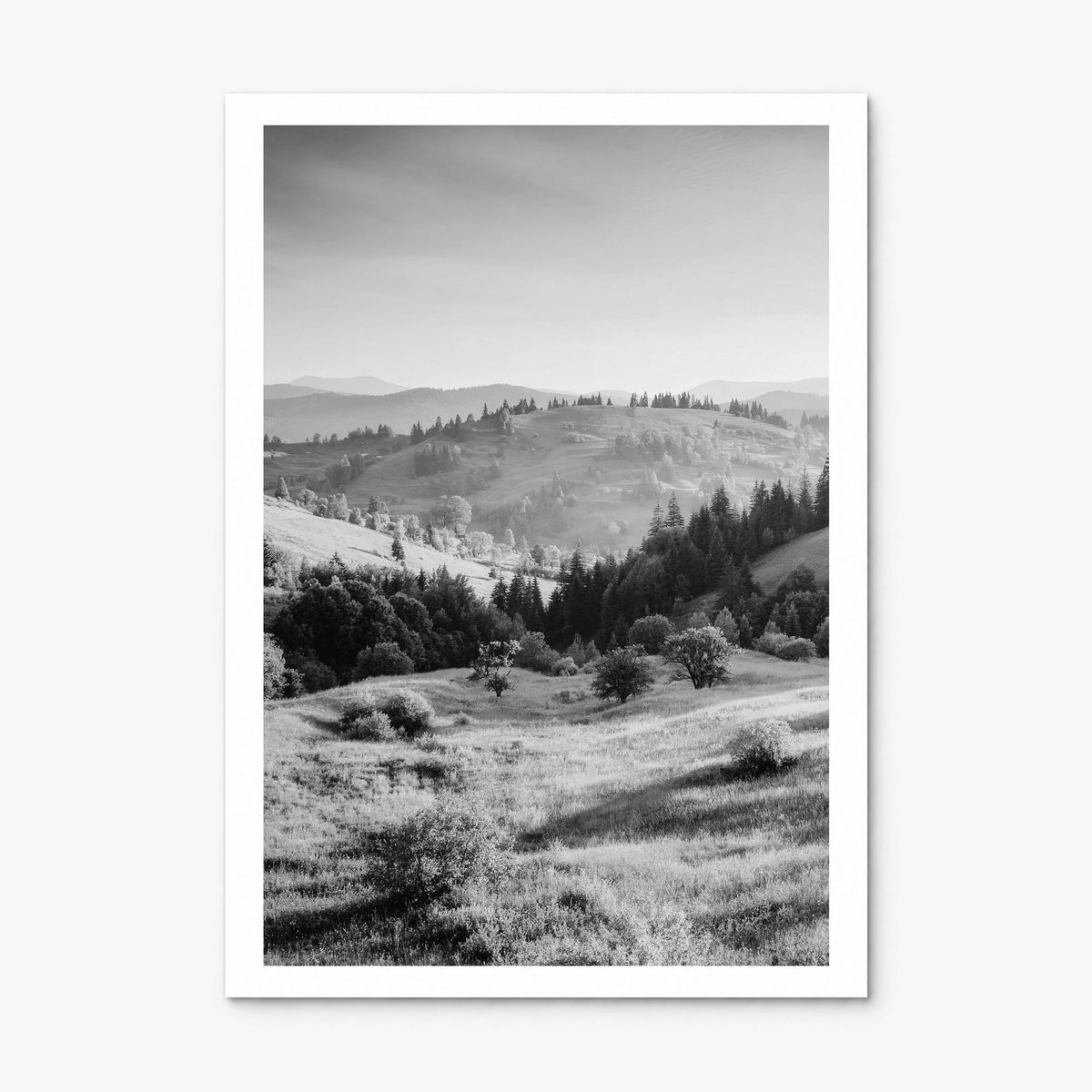 Ukraine Photo Poster, print only (unframed), white border