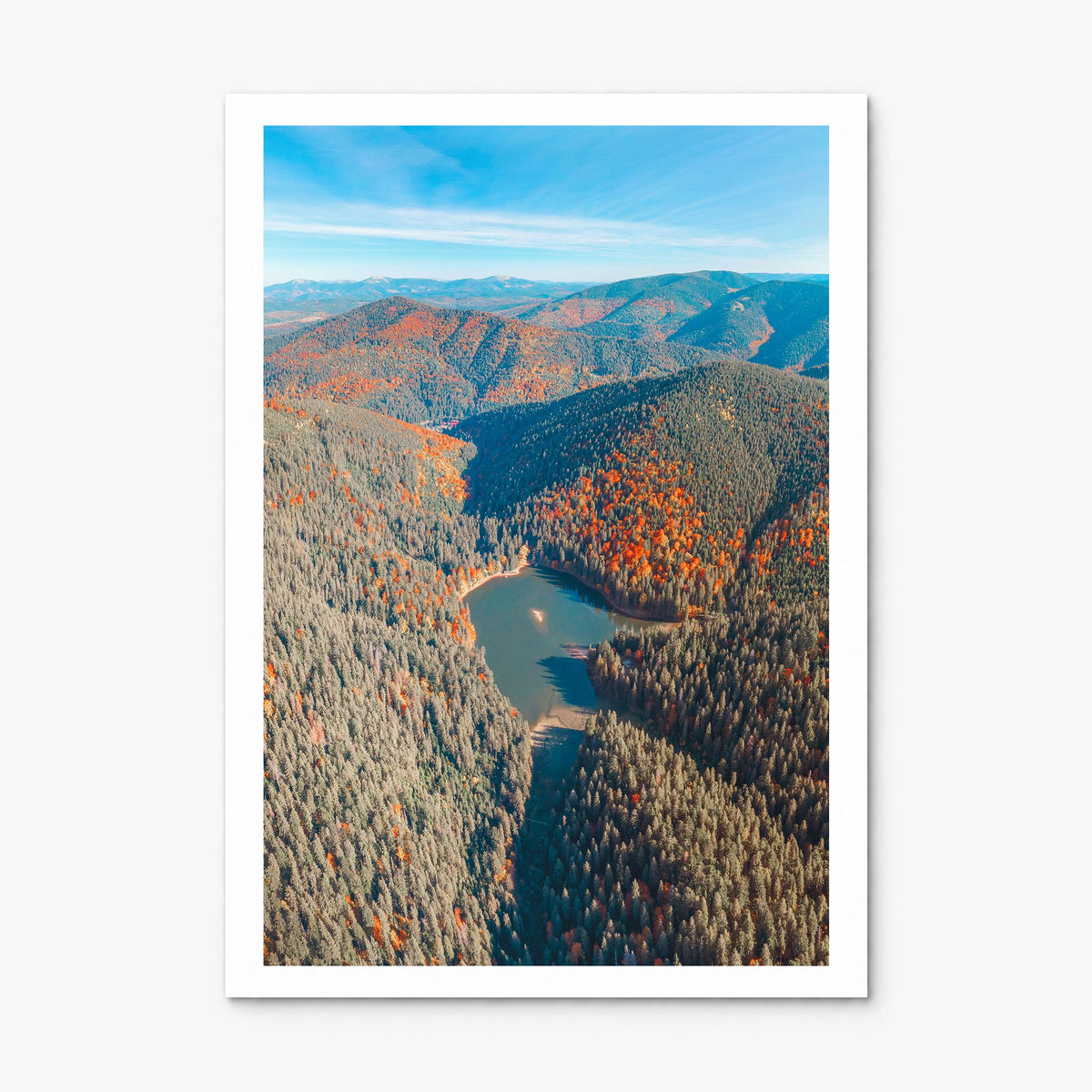 Ukraine Photo Poster, print only (unframed), white border