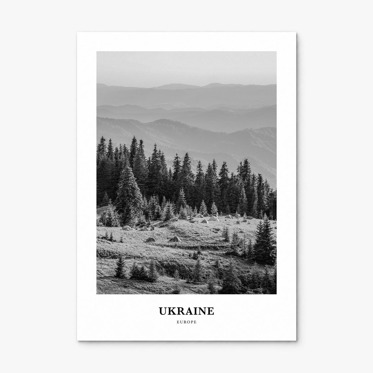 Ukraine Classic No 3 Poster, print only (unframed)