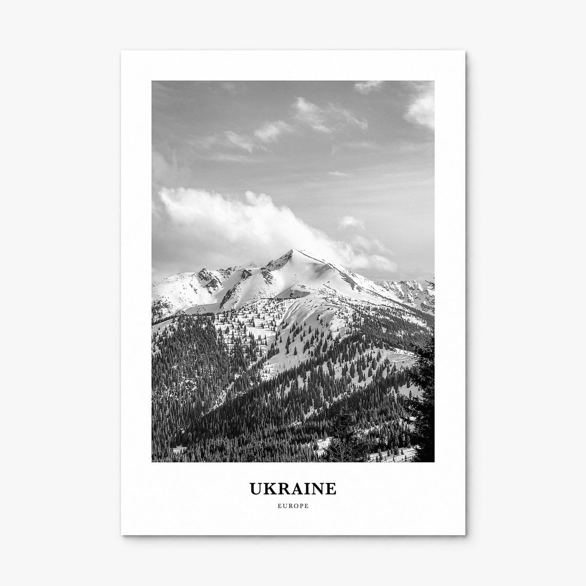 Ukraine Classic No 4 Poster, print only (unframed)