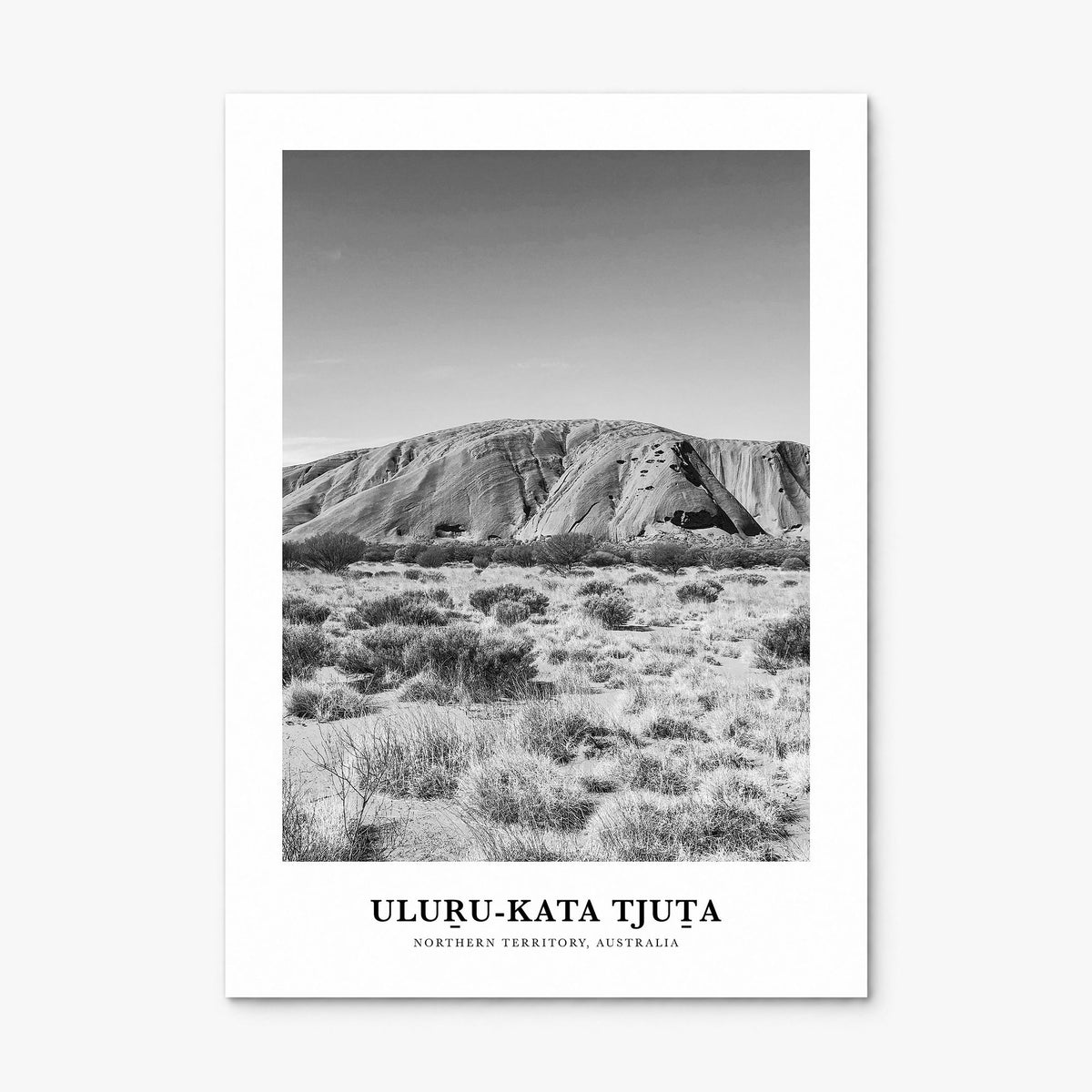 Uluru-Kata Tjuta Classic Poster, print only (unframed)