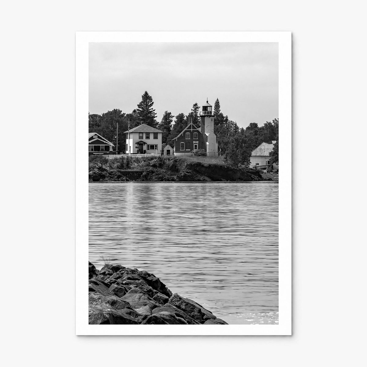 Upper Peninsula Photo Poster, print only (unframed), white border