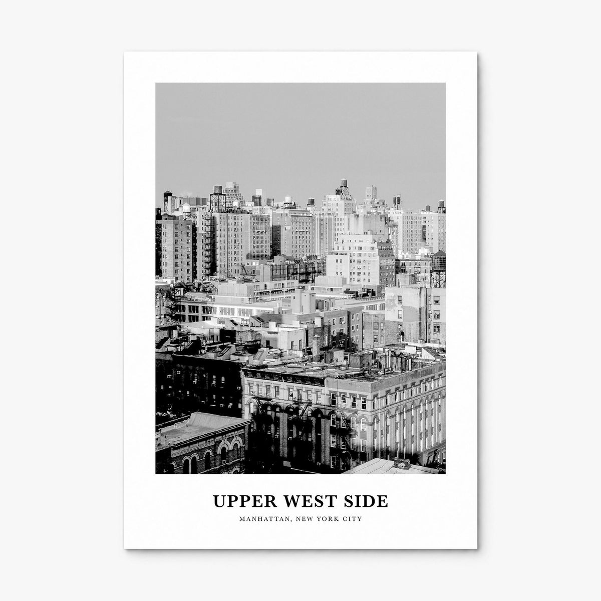 Upper West Side Classic Poster, print only (unframed)