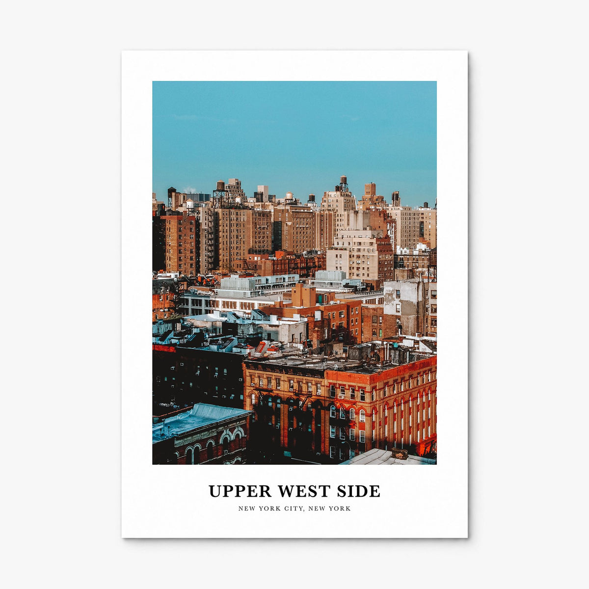 Upper West Side Classic Poster, print only (unframed)