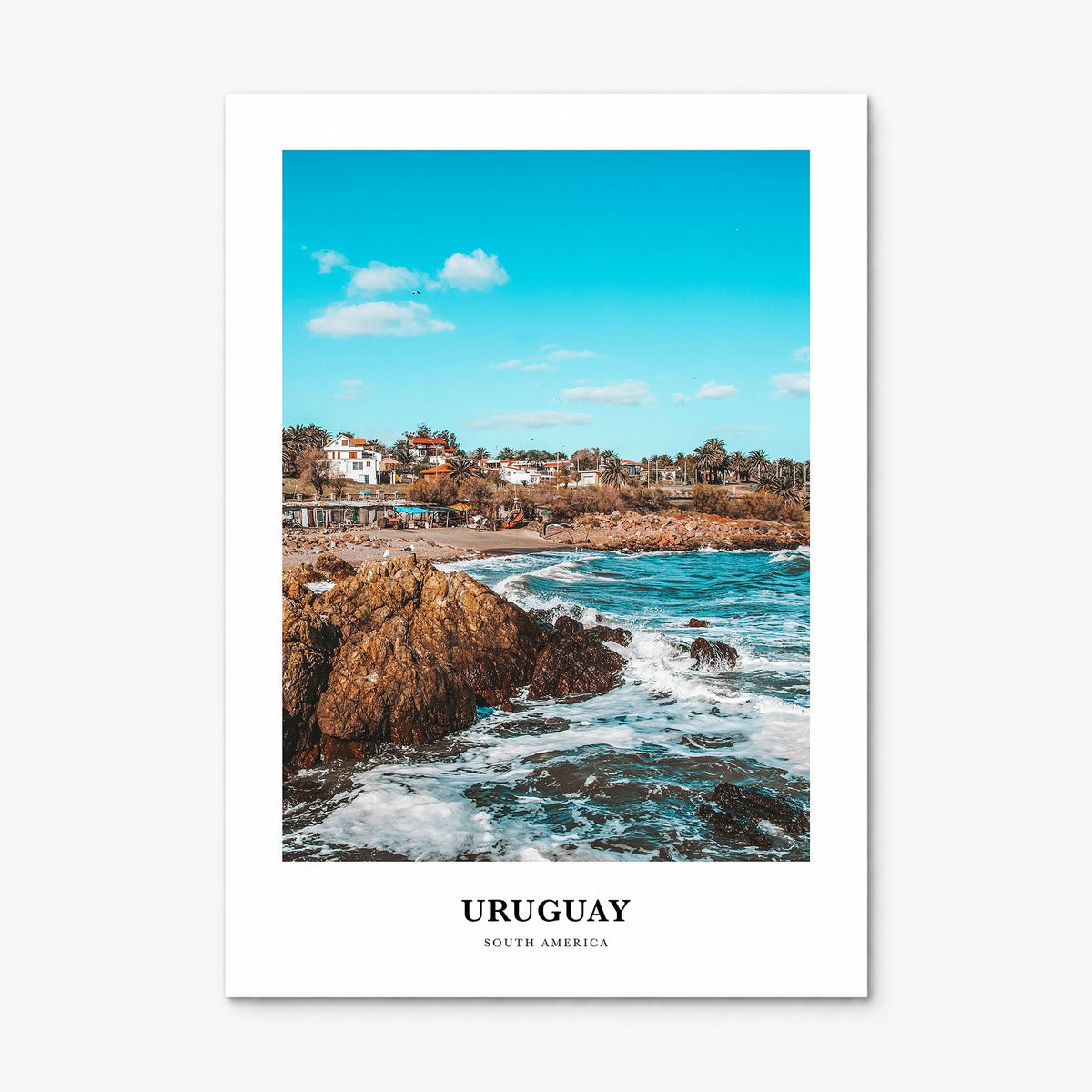 Uruguay Classic Poster, print only (unframed)