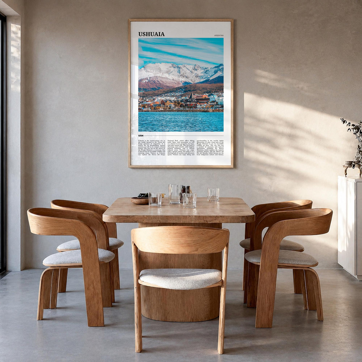 Ushuaia Travel Poster