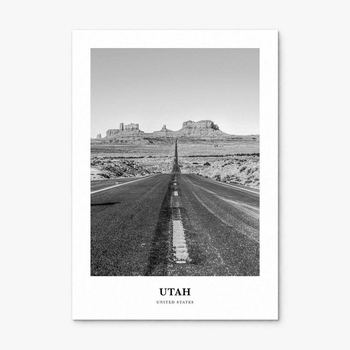 Utah Classic No 2 Poster, print only (unframed)