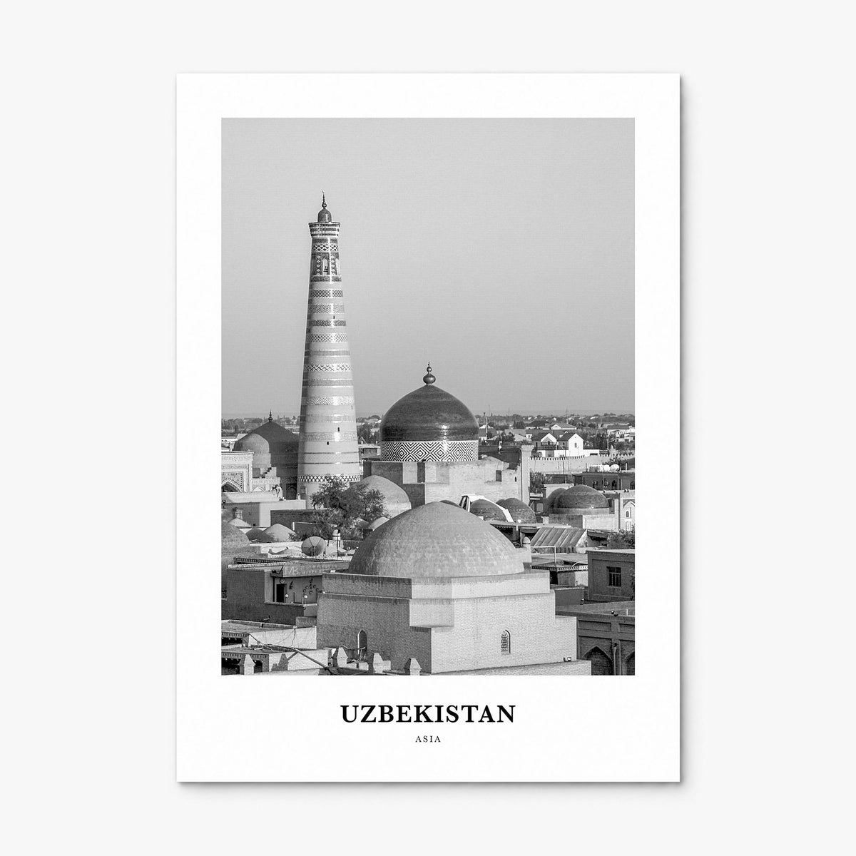 Uzbekistan Classic Poster, print only (unframed)