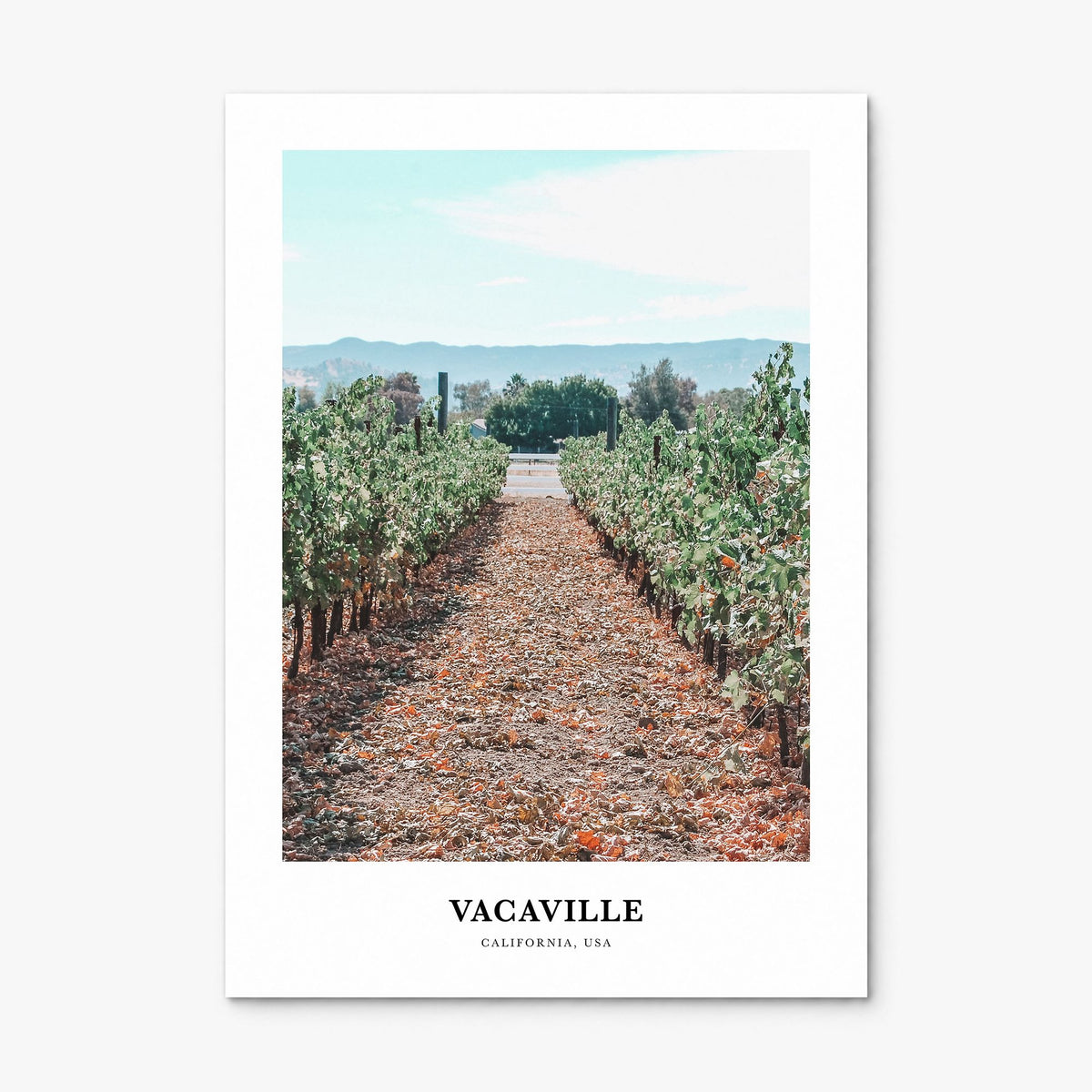 Vacaville Classic Poster, print only (unframed)