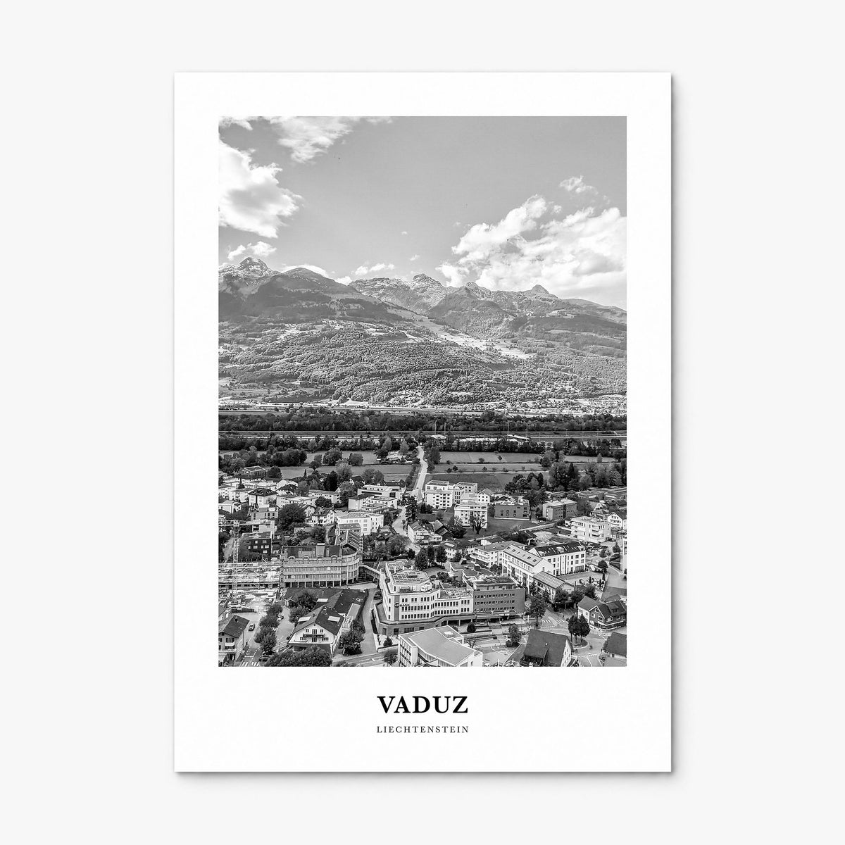 Vaduz Classic Poster, print only (unframed)