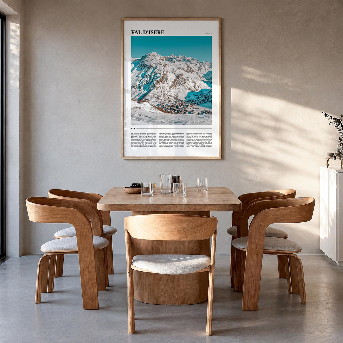 Val d'Isère Travel Poster