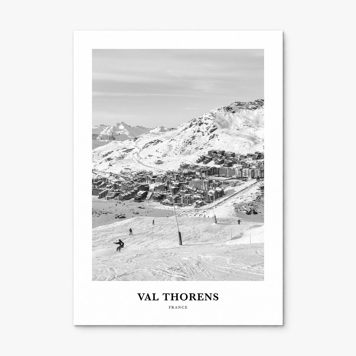 Val Thorens Classic Poster, print only (unframed)
