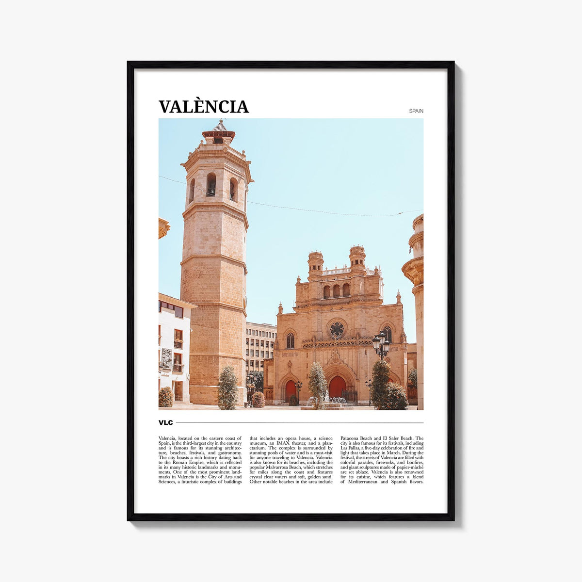 Valencia Travel No 1 Poster