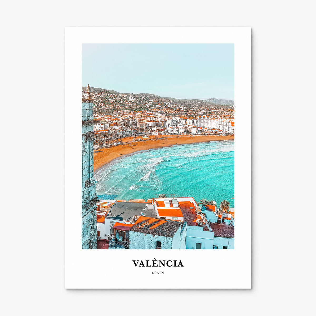 Valencia Classic No 2 Poster, print only (unframed)