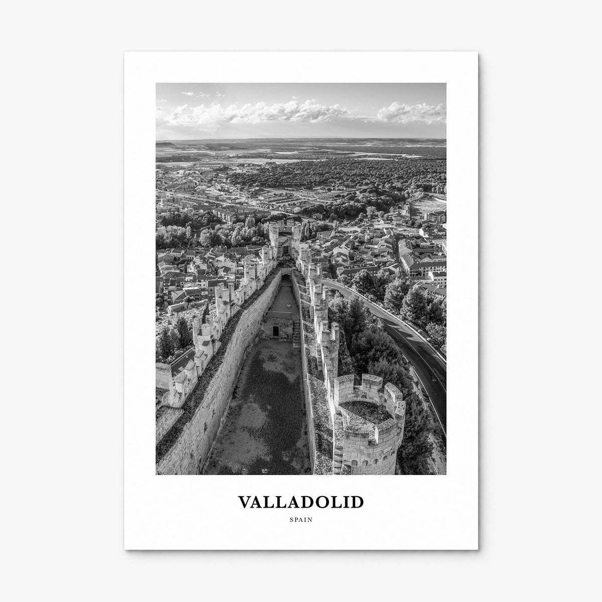 Valladolid, Spain Classic Poster, print only (unframed)