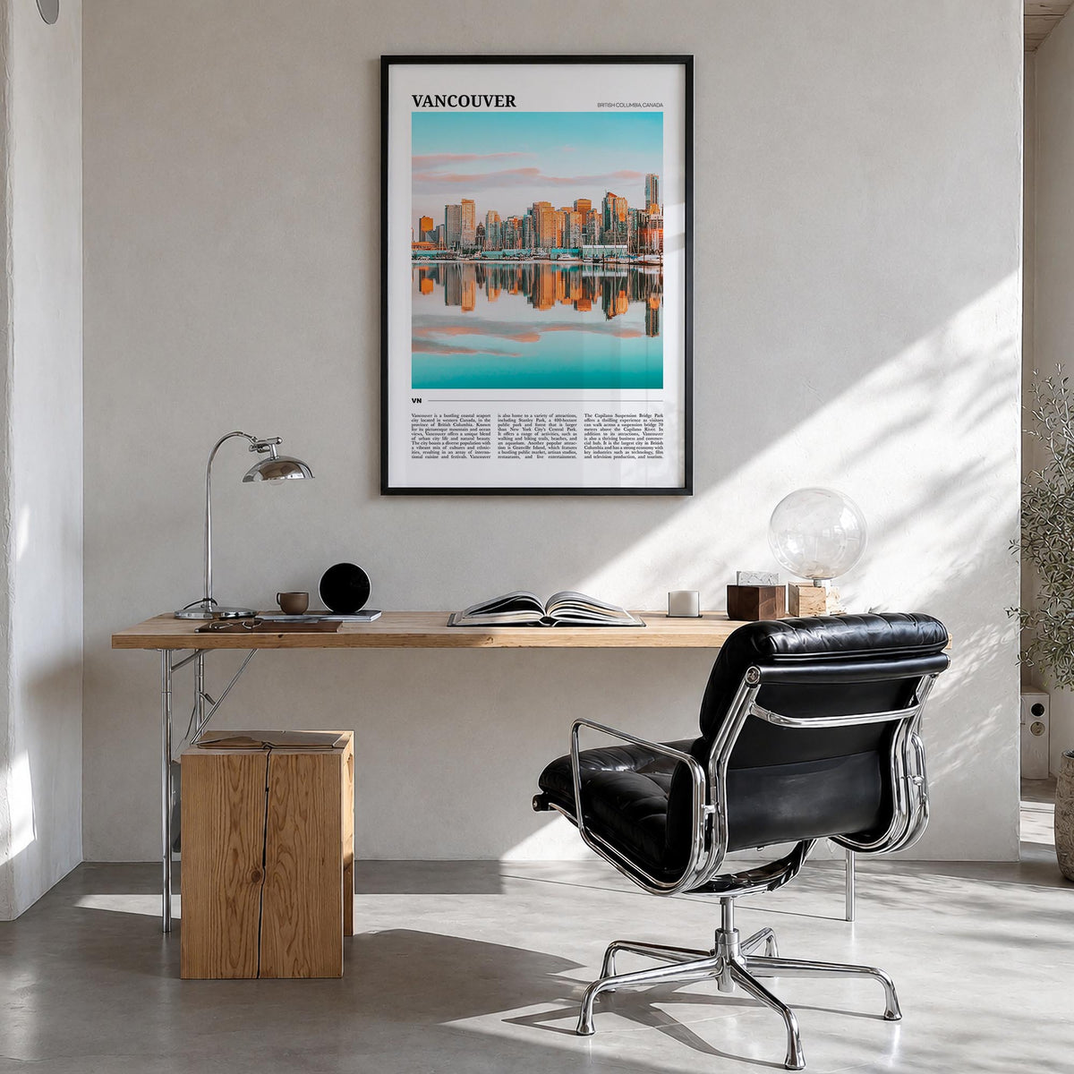 Vancouver, Canada Travel No 1 Poster