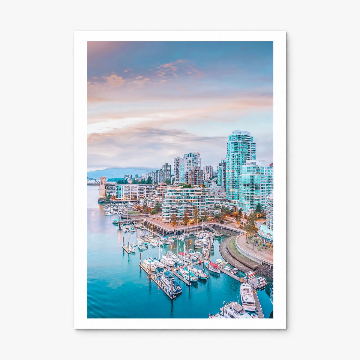 Vancouver, Canada Photo No 1 Poster, print only (unframed), white border