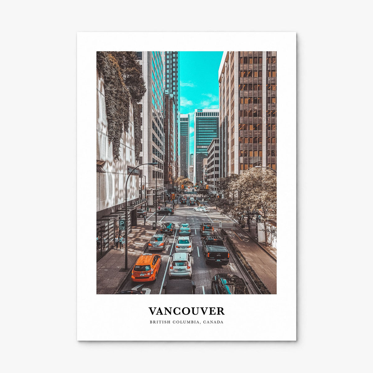 Vancouver, Canada Classic No 2 Poster, print only (unframed)