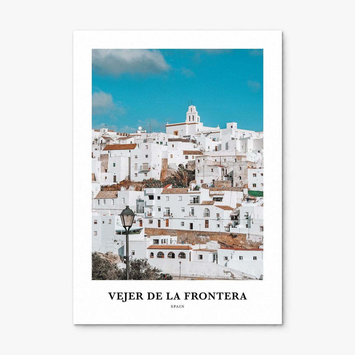 Vejer de la Frontera Classic Poster, print only (unframed)