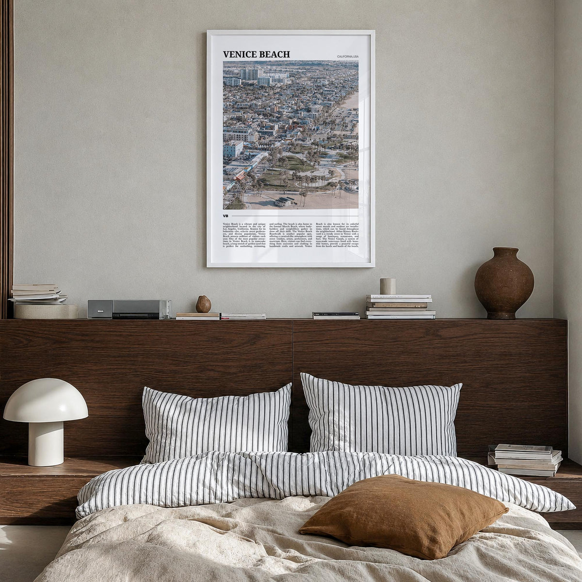 Venice Beach Travel Poster