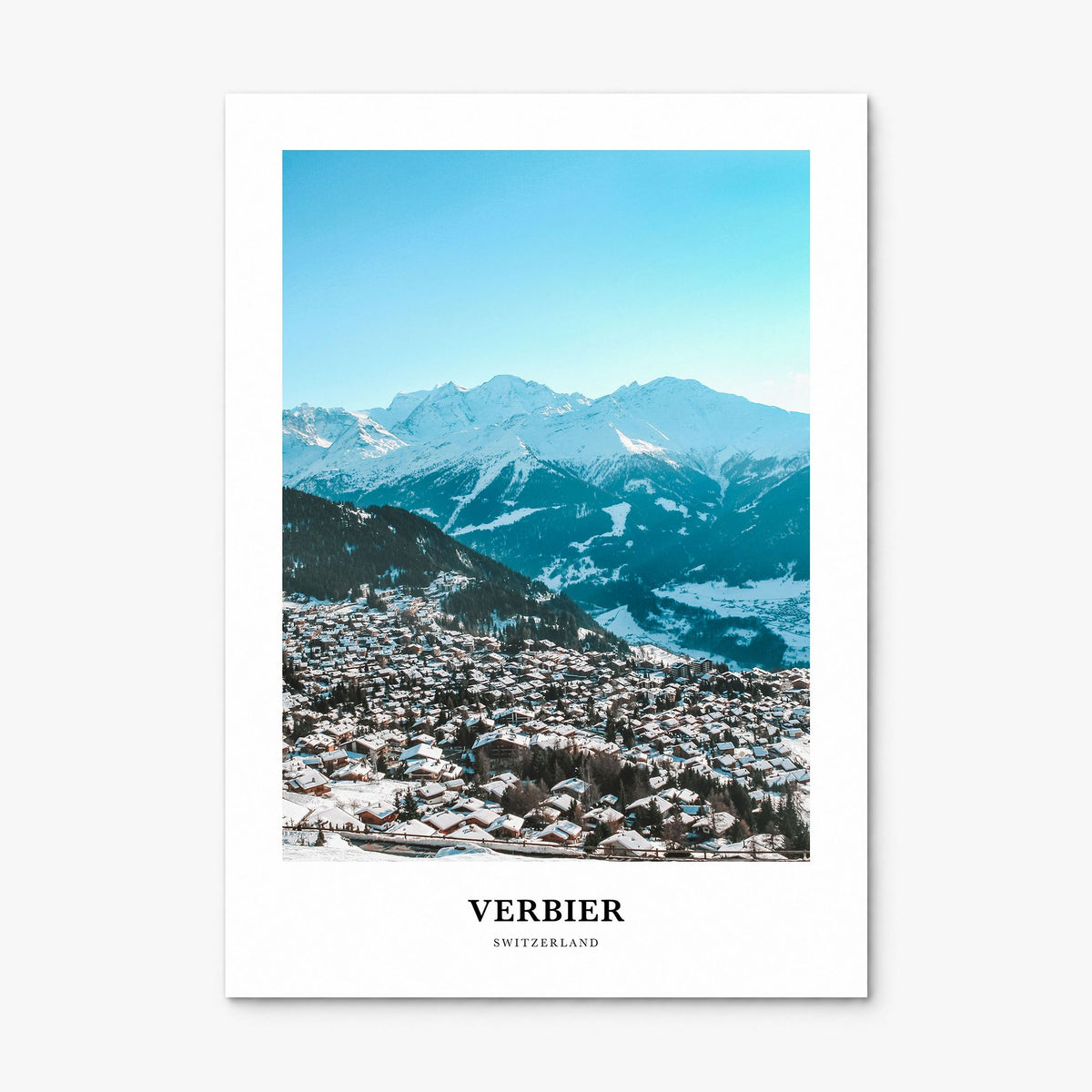 Verbier Classic Poster, print only (unframed)