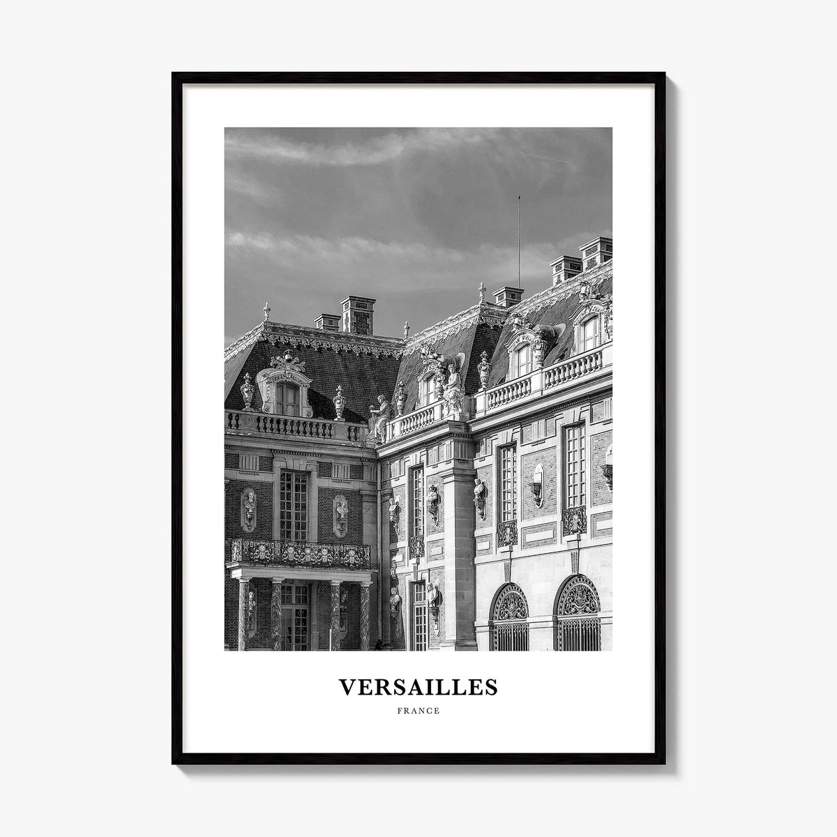 Versailles Classic Poster, framed poster mockup