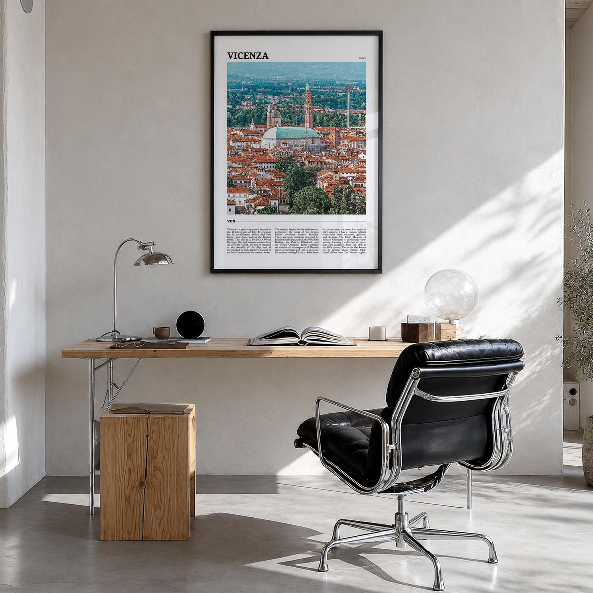 Vicenza Travel Poster