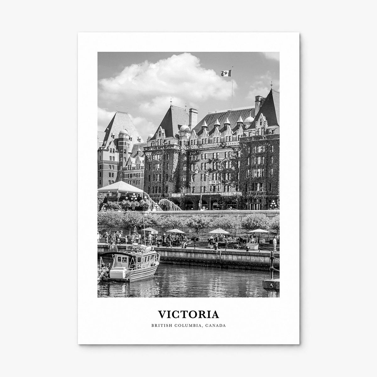Victoria, Canada Classic Poster, print only (unframed)
