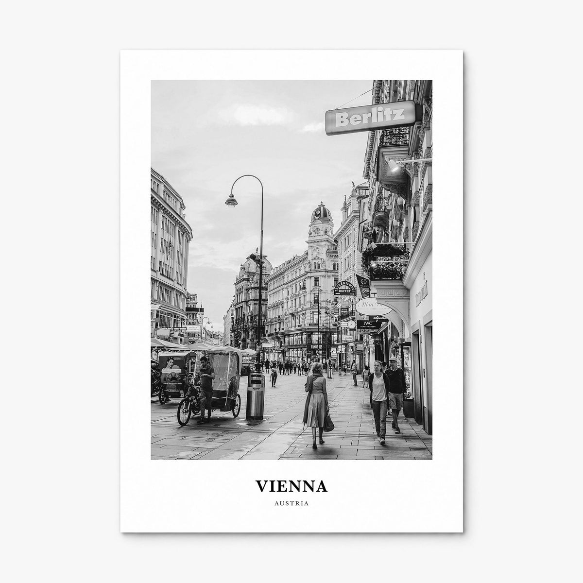Vienna Classic No 3 Poster, print only (unframed)