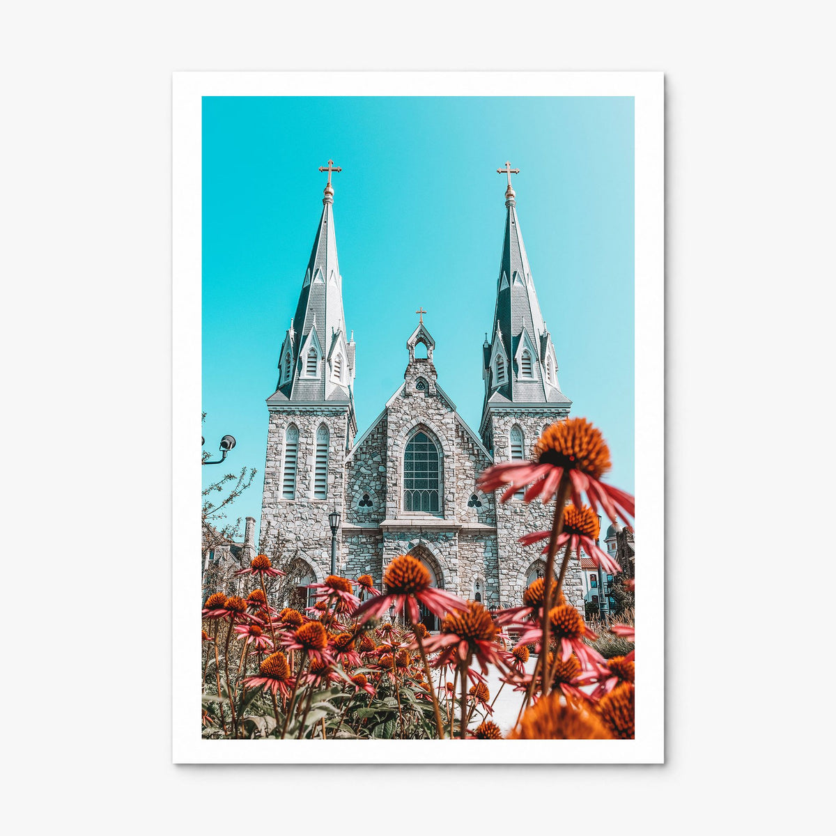 Villanova Photo Poster, print only (unframed), white border